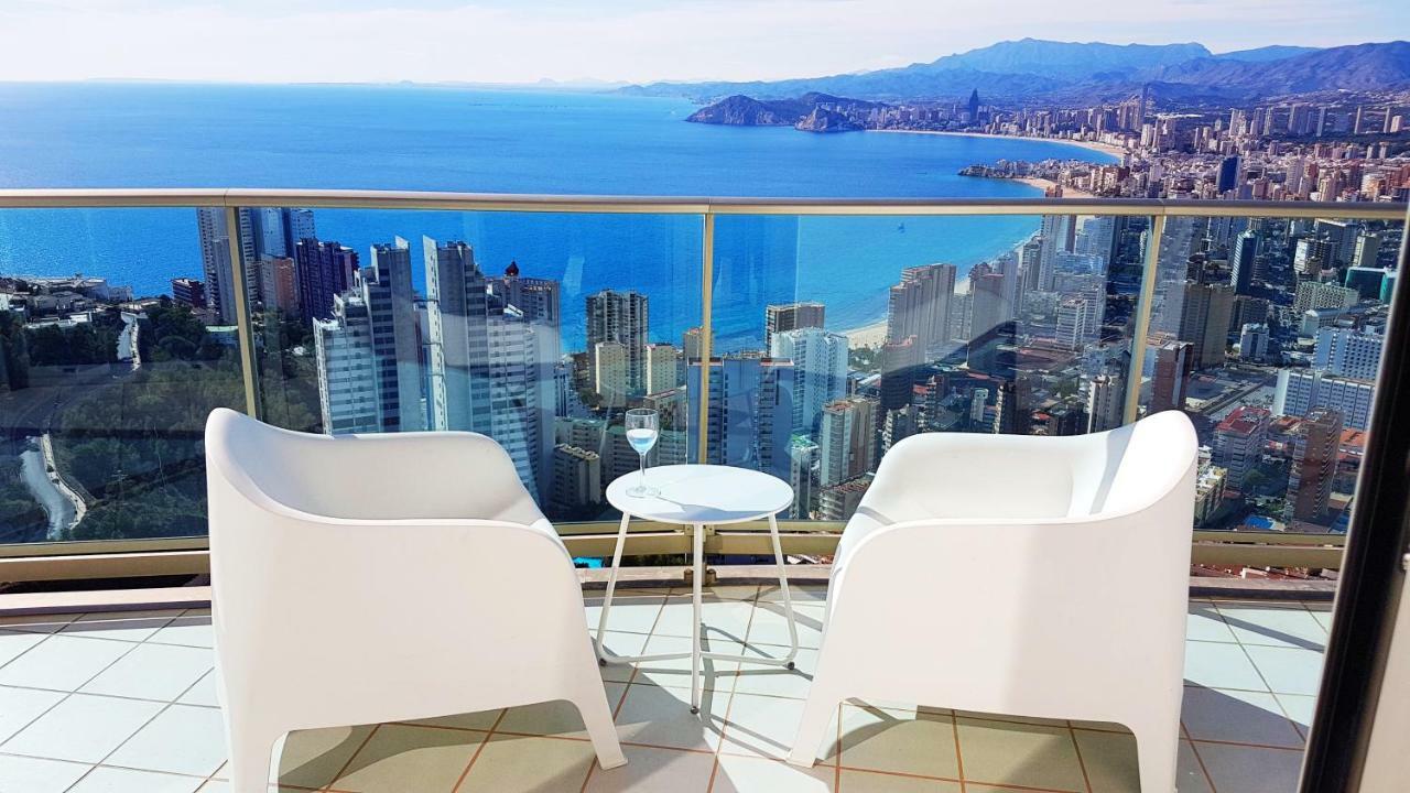 Luxury Apartment On The 40Th Floor With Amazing Views Benidorm Exteriér fotografie