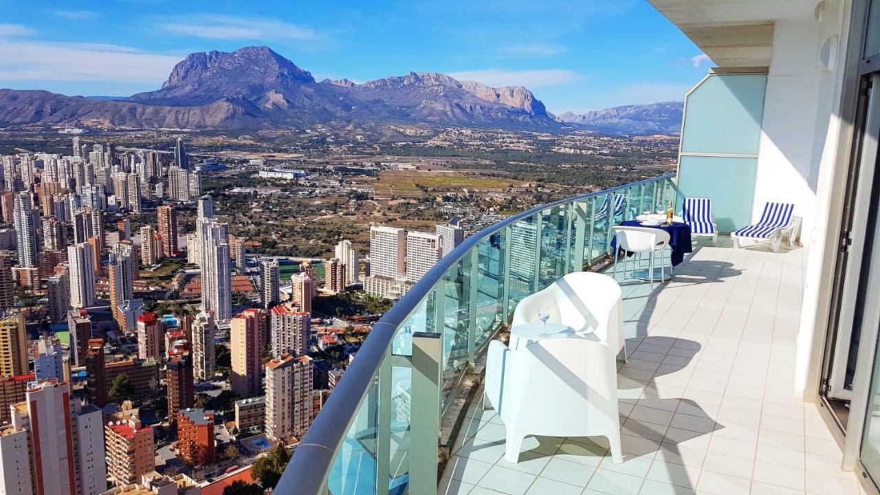 Luxury Apartment On The 40Th Floor With Amazing Views Benidorm Exteriér fotografie