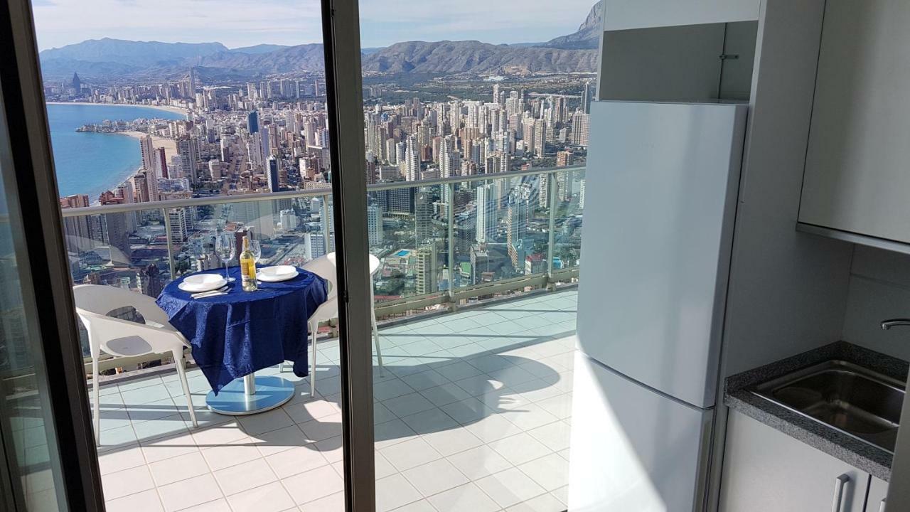 Luxury Apartment On The 40Th Floor With Amazing Views Benidorm Exteriér fotografie