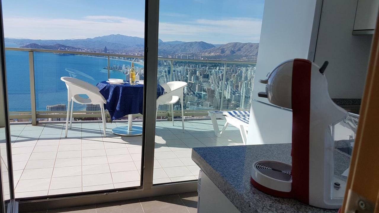 Luxury Apartment On The 40Th Floor With Amazing Views Benidorm Exteriér fotografie