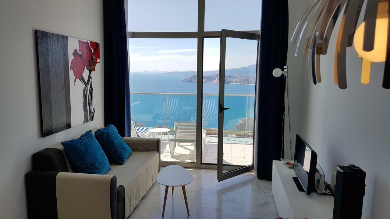 Luxury Apartment On The 40Th Floor With Amazing Views Benidorm Exteriér fotografie